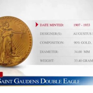 $20 Gold Saint Gaudens Double Eagle - Goldco Precious Metals