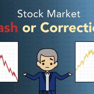 Stock Market Crash vs Correction | Phil Town