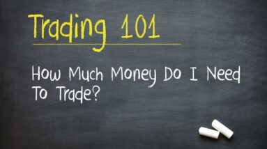 Stock Market Training: How Much Money Do I Need To Trade Stocks / Options?