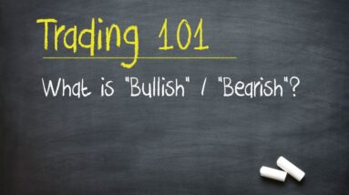 Trading 101: What is "Bullish" / "Bearish"?