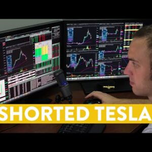 I Shorted Tesla Stock 3 Times in Only 25 Minutes ($TSLA)