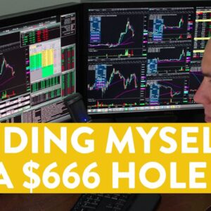 [LIVE] Day Trading | Finding Myself in a $666 Hole...
