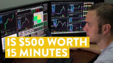 [LIVE] Day Trading | Is $500 Worth 15 Minutes of Your Time?