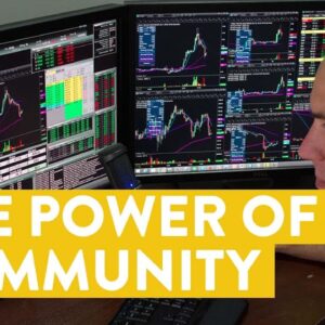 [LIVE] Day Trading | The Power of a Day Trader Community (i have proof!)