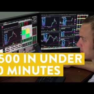 [LIVE] Day Trading | How I Made $500 in Under 10 Minutes