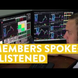 [LIVE] Day Trading | Members Spoke: I Listened... (options trading)
