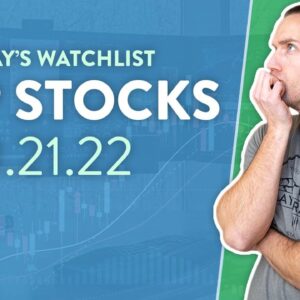 Top 10 Stocks For January 21, 2022 ( $AMC, $SOFI, $APM, $TSLA, $DATS, and more! )