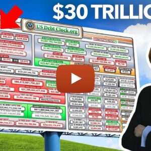 $30 Trillion National Debt Is Already Hyper-Inflating - PROOF