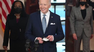 Biden jokes that he’s ’28 years old’ while noting that he’s ‘presided over more Supreme Court nominations than almost anyone living today’
