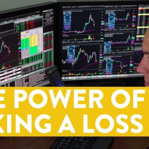 [LIVE] Day Trading | The Power of Taking a Loss...