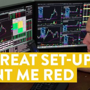 [LIVE] Day Trading | A Great Set-Up Sent Me Red
