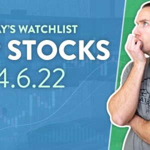Top 10 Stocks For April 06, 2022 ( $TWTR, $SBFM, $AMC, $SNDL, $NIO, and more! )