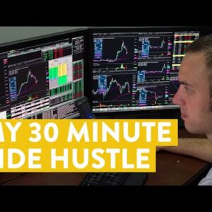 [LIVE] Day Trading | My 30 Minute Side Hustle