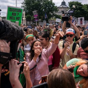 AOC says ‘elections are not enough,’ and calls on protesters to ‘fill the streets’ after the Supreme Court overturns Roe v. Wade