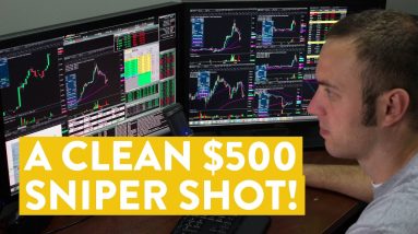 [LIVE] Day Trading | A Clean $500 Sniper Shot!