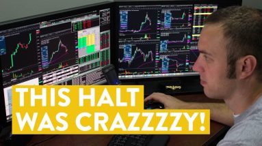 [LIVE] Day Trading | This Stock Halt Was Crazzzzy!