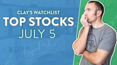 Top 10 Stocks For July 05, 2022 ( $CLVS $BRQS $ENDP $ALNA $AMC and more! )