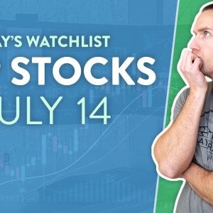 Top 10 Stocks For July 14, 2022 ( $PETZ, $XELA, $RYTM, $AMC, $NIO, and more! )