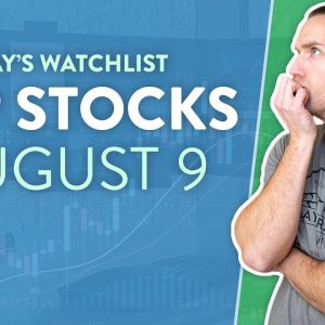 Top 10 Stocks For August 09, 2022 ( $HLBZ, $AMC, $BBBY, $PLTR, $ILAG, and more! )