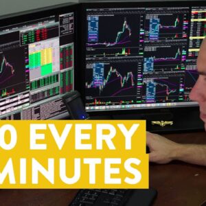 [LIVE] Day Trading | How to Make $100 Every 10 Minutes