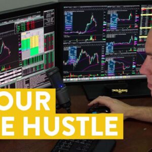 [LIVE] Day Trading | 1 Hour Side Hustle (how much can it make?)