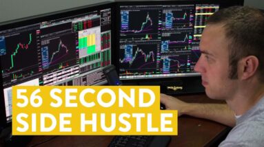 [LIVE] Day Trading | 56 Second Side Hustle