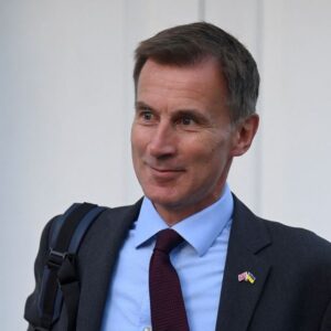 UK’s Hunt says he has to raise taxes to fix economy
