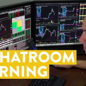 [LIVE] Day Trading | A Chatroom Warning (and lesson)