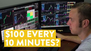[LIVE] Day Trading | Can I Make $100 Every 10 Minutes?