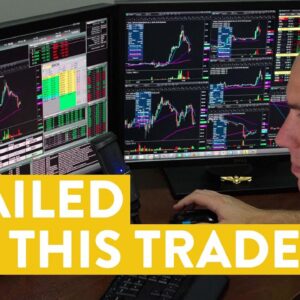 [LIVE] Day Trading | I Bailed on this Trade for Another (stupid?)