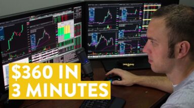 [LIVE] Day Trading | Can I Make $360 in 3 Minutes?