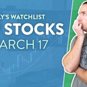 Top 10 Stocks For March 17, 2023 ( $CS, $THMO, $TRKA, $FRC, $AMC, and more! )