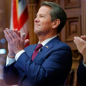 Georgia GOP Gov. Brian Kemp says it’s ‘humbling’ that some people think he’d be ‘a good president,’ but he remains focused on his current role