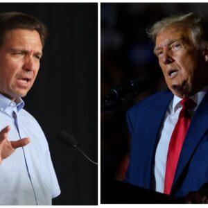 After being asked what his biggest selling point is over Trump, DeSantis delivered a 3-minute ramble that avoided taking direct shots at the GOP frontrunner