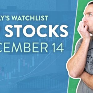Top 10 Stocks For December 14, 2023 ( $CCCC, $AVTX, $MARA, $NKLA, $AMC, and more! )