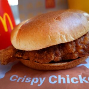 McDonald’s says its chicken options are now just as popular as beef