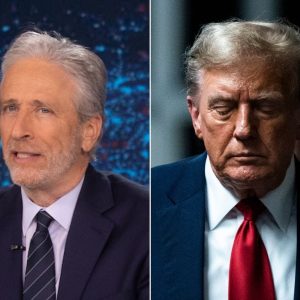 Jon Stewart marvels at how Trump has committed ‘so many crimes’ he got ‘bored’ at his own trial