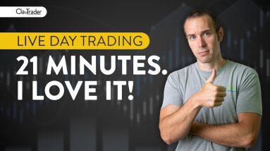 [LIVE] Day Trading | 21 Minutes and 33 Seconds. I love it!
