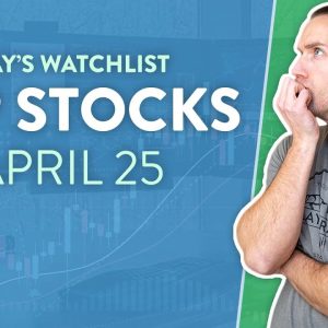 Top 10 Stocks For April 25, 2024 ( $MARA, $CSSE, $SQQQ, $BOF, $TSLA, and more! )
